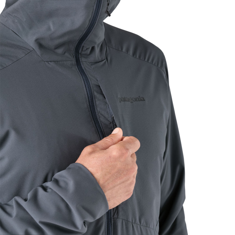 Pánska bunda Patagonia NANO-AIR ULTRALIGHT FULL-ZIP HOODY  - oranžová