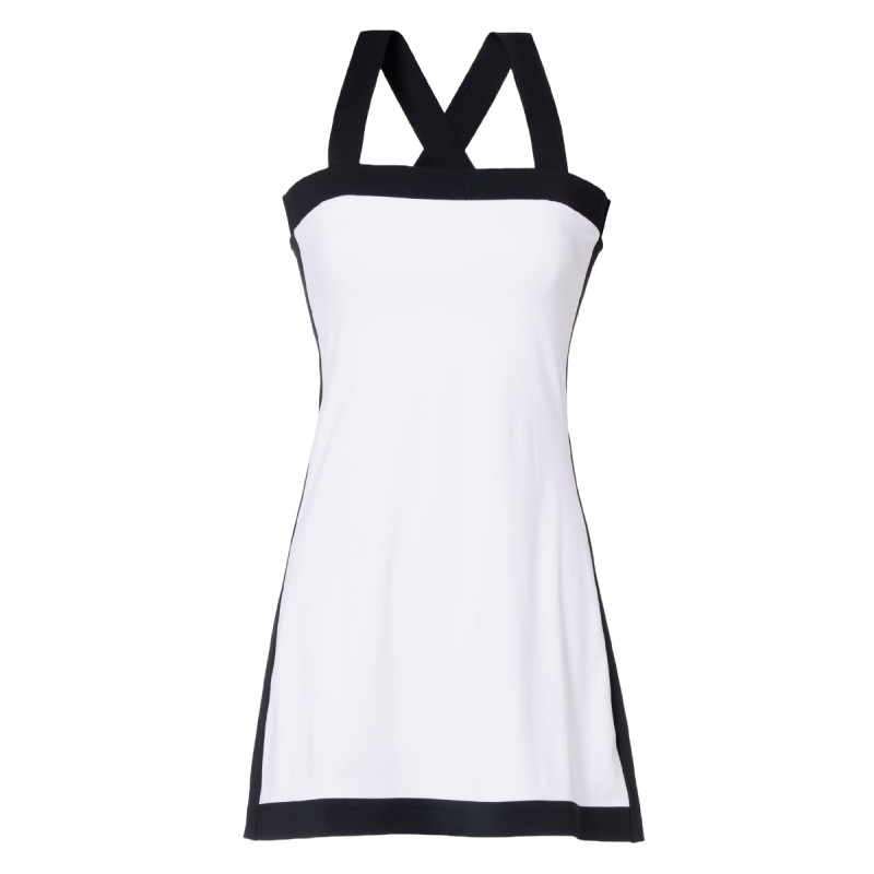 Dámské šaty Goldbergh ADELINE  - bílá