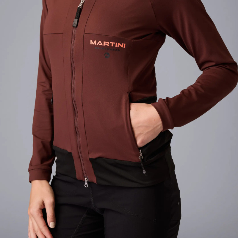 Dámská mikina Martini Sportswear VIA  - petrolejová