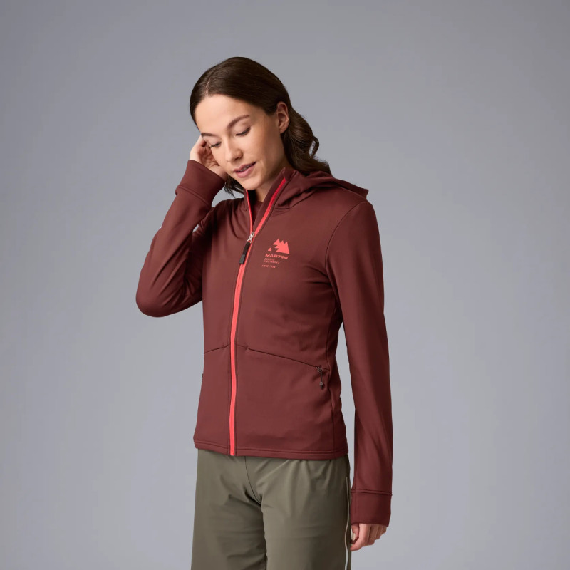 Dámská mikina Martini Sportswear SUNRISE  - růžová