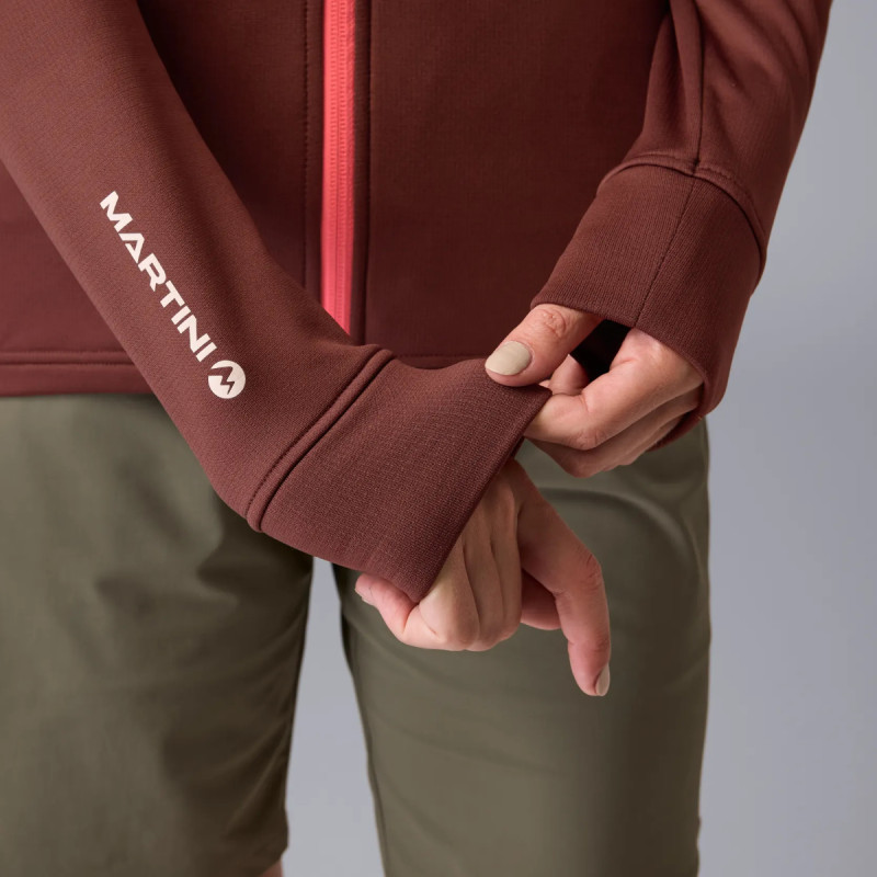 Dámská mikina Martini Sportswear SUNRISE  - růžová