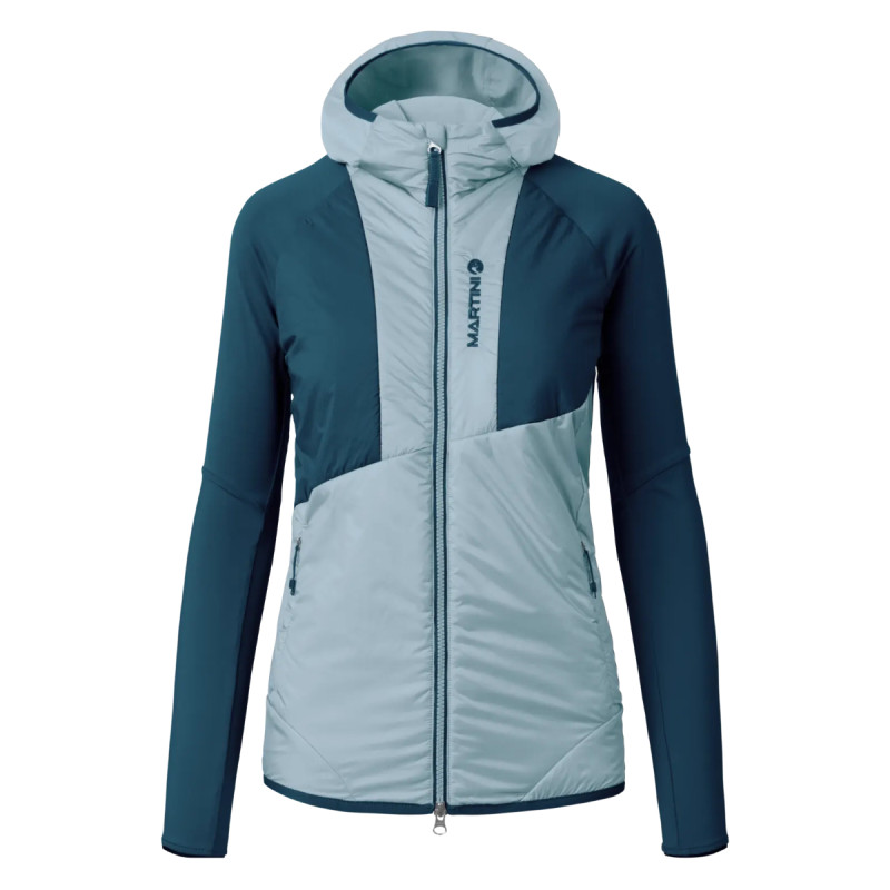 Dámska bunda Martini Sportswear HILLCLIMB HYBRID  - svetlo modrá