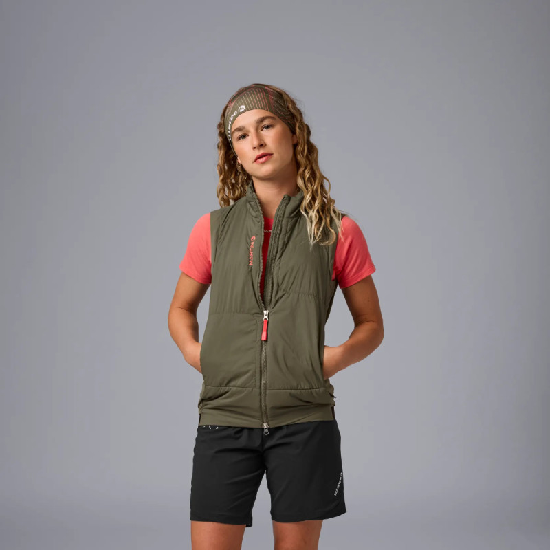 Dámska vesta Martini Sportswear ALPMATE HYBRID  - biela
