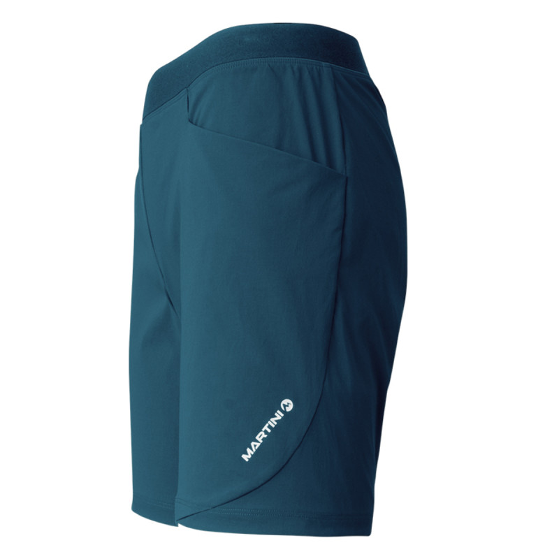 Dámske turistické kraťasy Martini Sportswear ALPMATE  - petrolejová