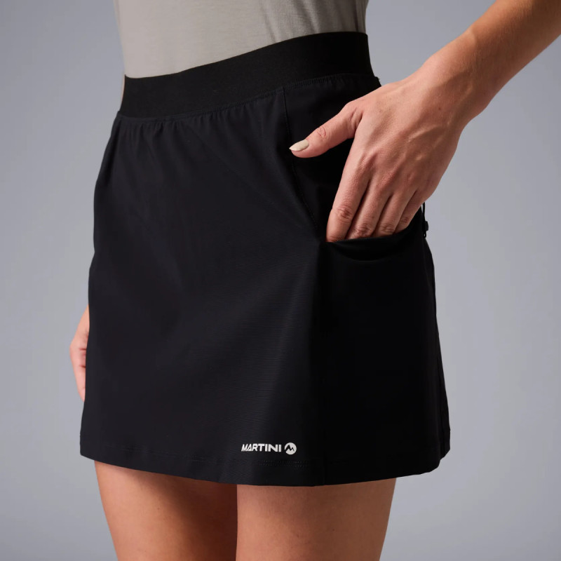 Dámska turistické sukňa Martini Sportswear ALPMATE  - čierna