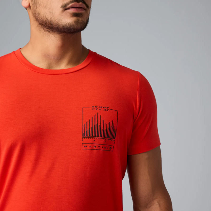 Pánske funkčné tričko Martini Sportswear DAYBREAKER  - červená