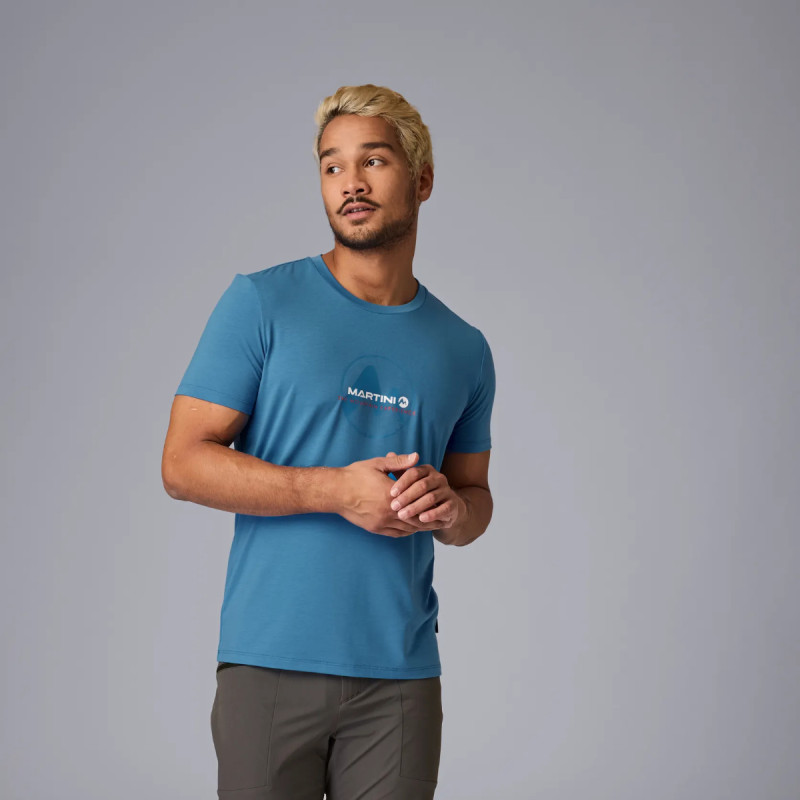 Pánske turistické funkčné tričko Martini Sportswear NEVERREST  - svetlo zelená