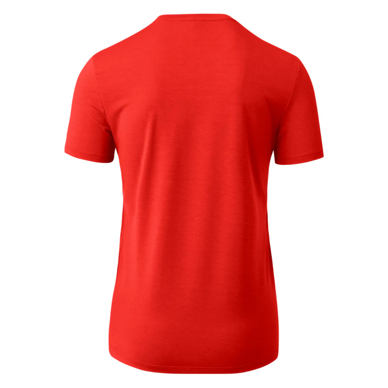 Pánske turistické funkčné tričko Martini Sportswear NEVERREST  - červená