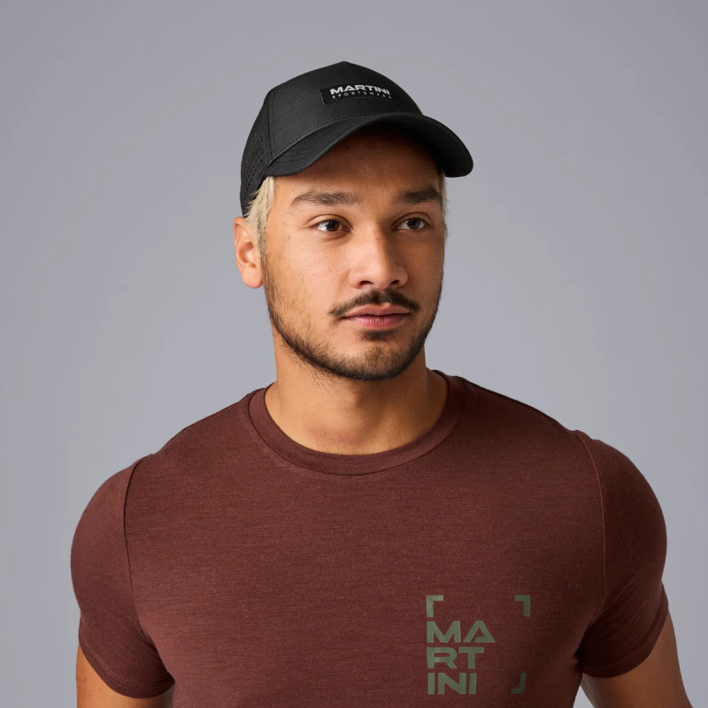 Šiltovka Martini Sportswear TRAILBUDDY BASEBALL  - čierna