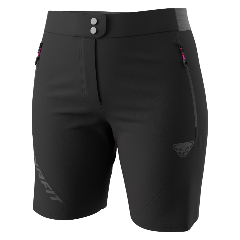 Dámské turistické kraťasy Dynafit TRANSALPER LIGHT DYNASTRETCH SHORTS  - černá