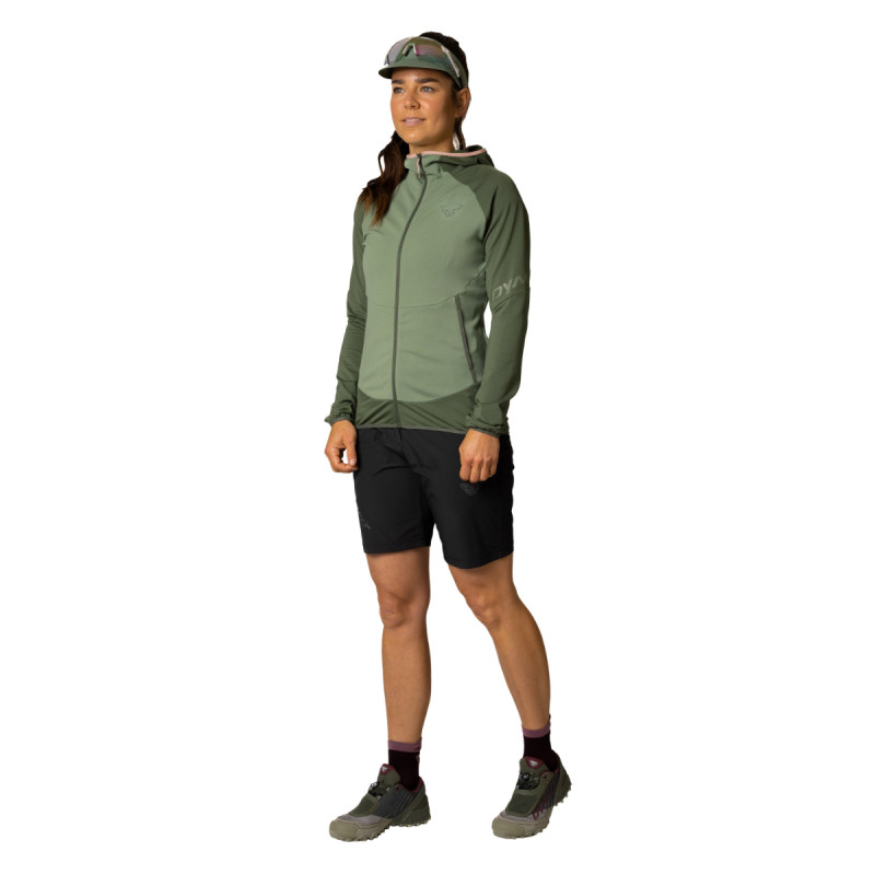 Dámské turistické kraťasy Dynafit TRANSALPER LIGHT DYNASTRETCH SHORTS  - černá