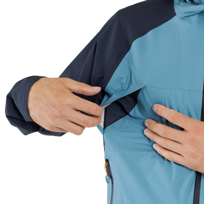 Pánská turistické bunda Dynafit TRANSALPER GORE-TEX JACKET  - modrá