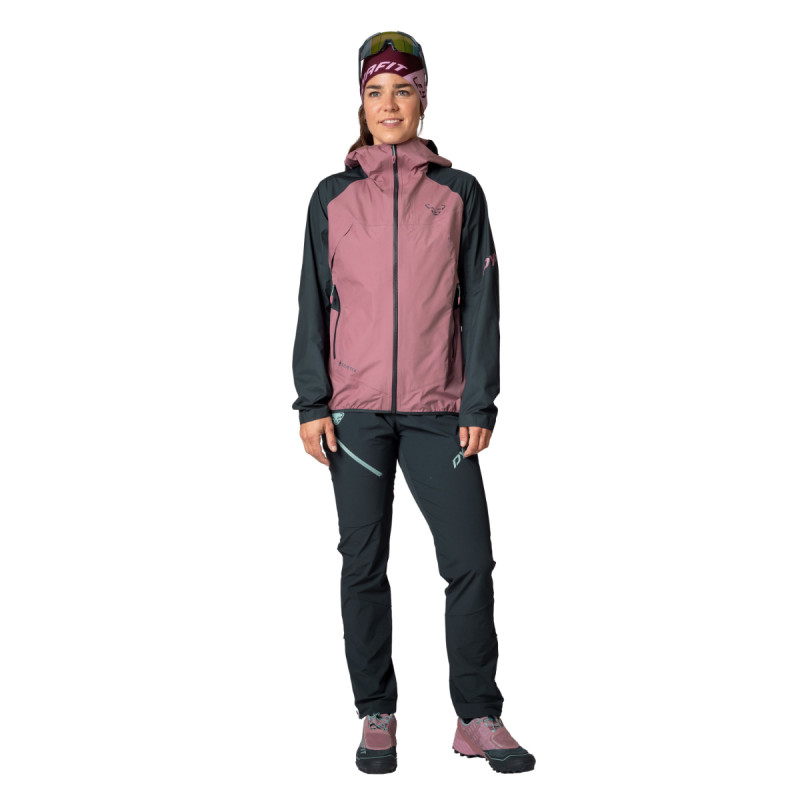 Dámska bunda Dynafit TRANSALPER GORE-TEX JACKET  - svetlo ružová