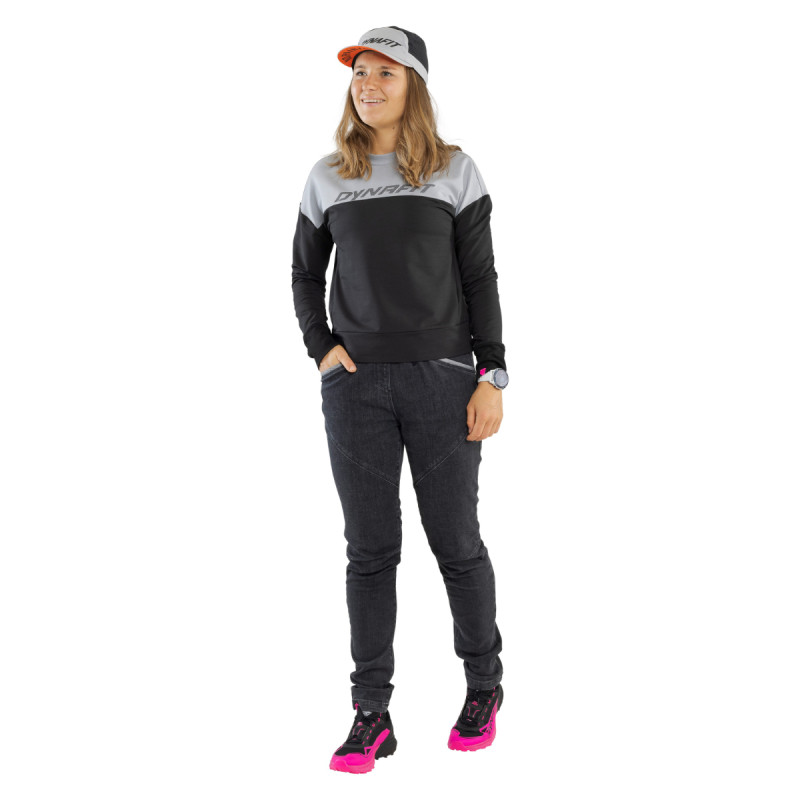 Dámské kalhoty Dynafit 24/7 JEANS  - černá