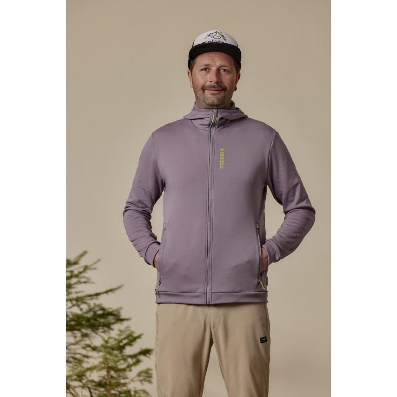 Pánská mikina Maloja TRISTKOGELM.  - světle fialová