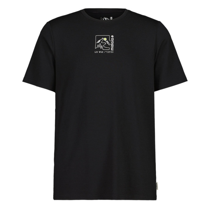 Pánske funkčné tričko Maloja SCHNEIBERM.  - čierna