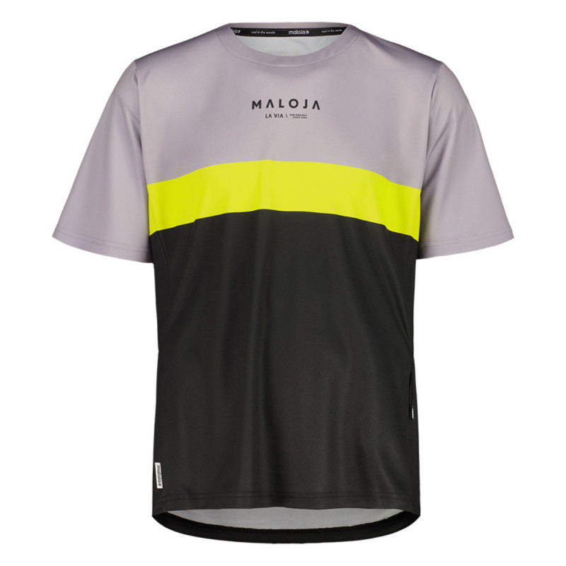 Pánský cyklistický dres Maloja BARETTIM.  - černá