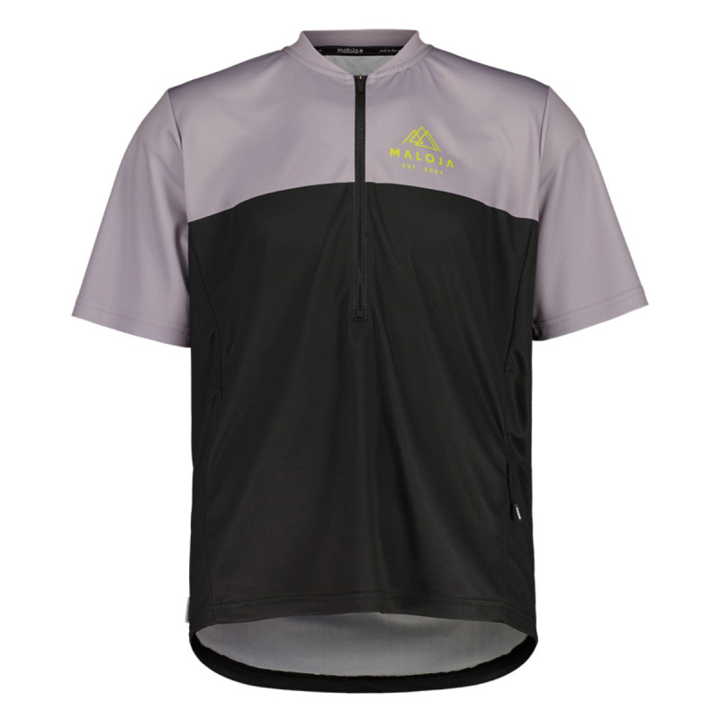 Pánský cyklistický dres Maloja BARETTIM. ALL MOUNTAIN 1/2  - černá