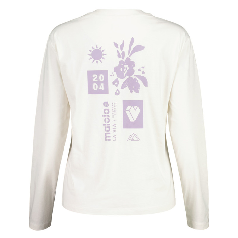 Dámske tričko Maloja TEIDEM.  - biela