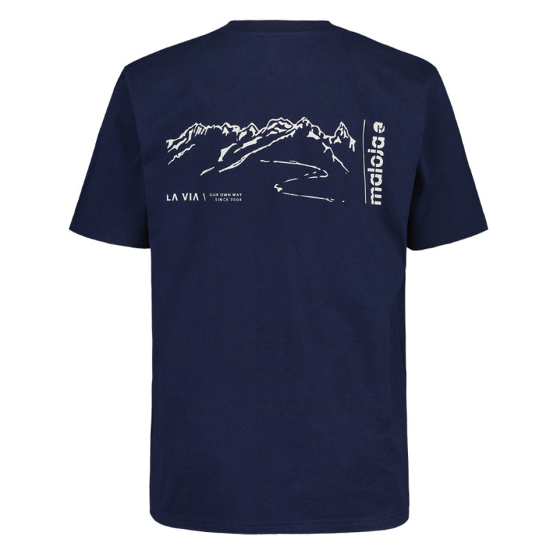 Pánske tričko Maloja WINDBACHM.  - tmavo modrá