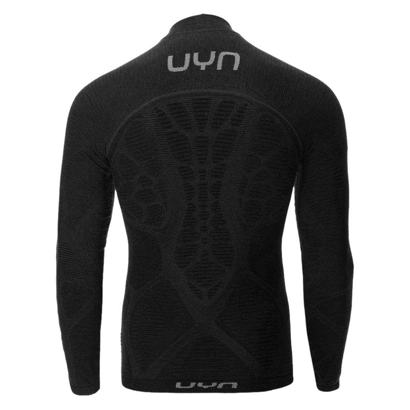 Pánske funkčné tričko UYN ELEVATYON BIOMORPH UW SHIRT LONG SL TURTLE NECK  - čierna