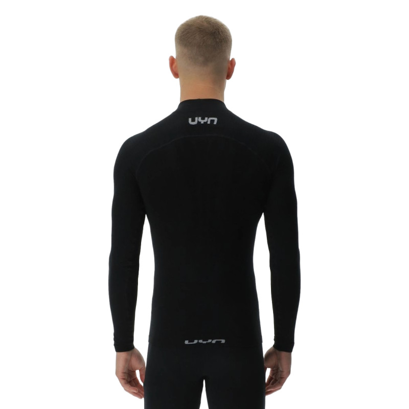 Pánske funkčné tričko UYN ELEVATYON BIOMORPH UW SHIRT LONG SL TURTLE NECK  - čierna
