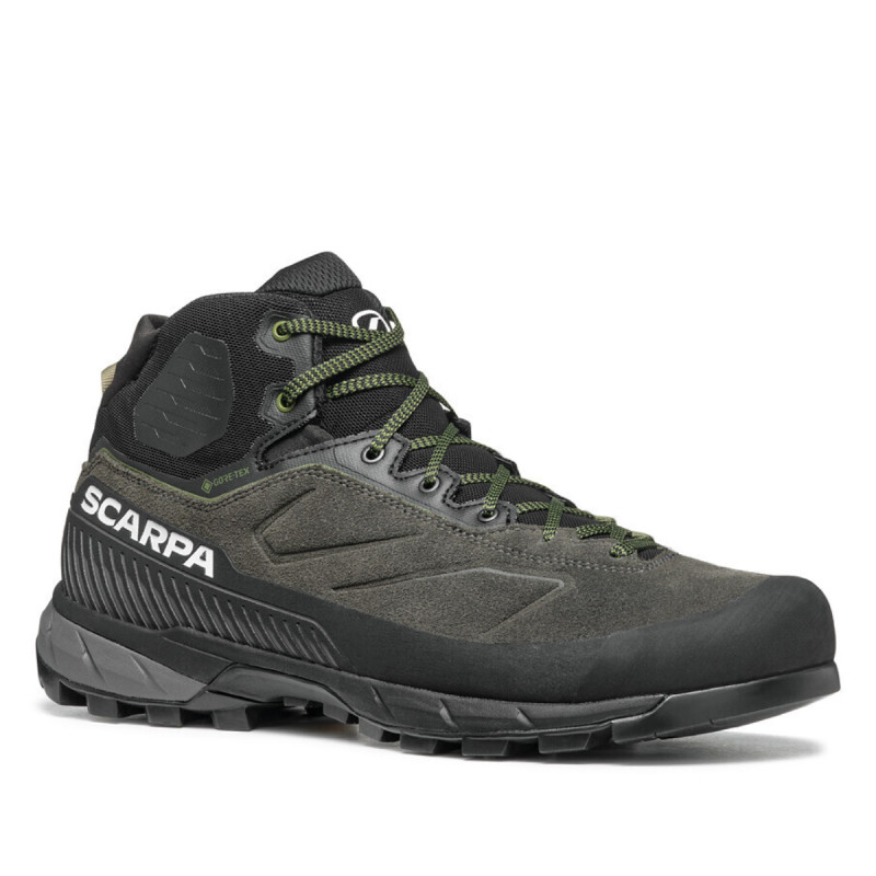 Pánske členkové topánky Scarpa RAPID XT MID GTX  - tmavo zelená