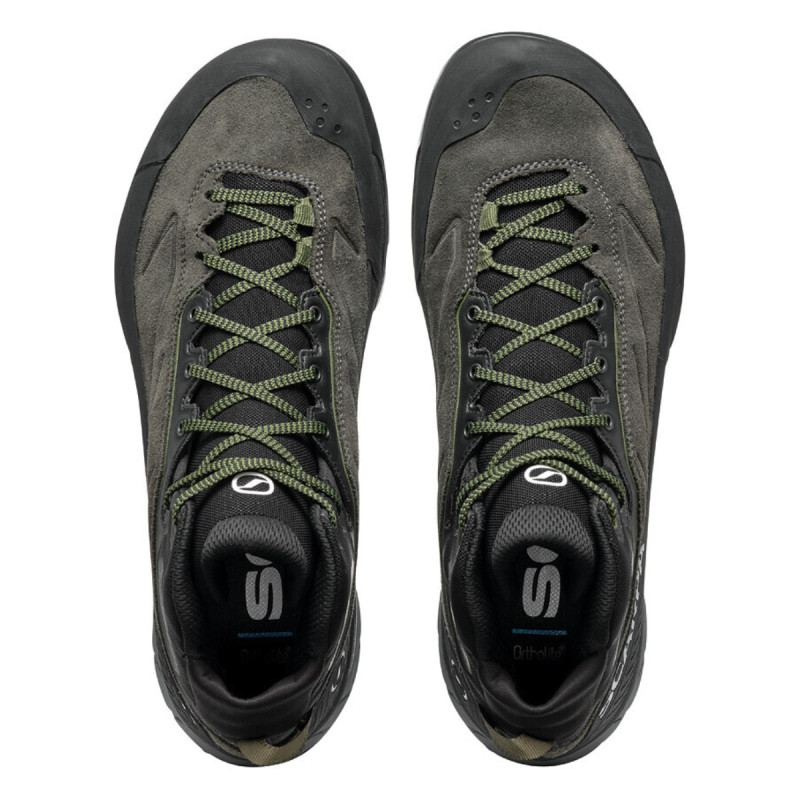 Pánske členkové topánky Scarpa RAPID XT MID GTX  - tmavo zelená