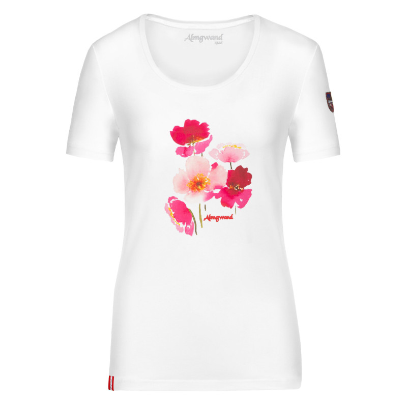 Dámske tričko Almgwand MARCHERALM  - biela