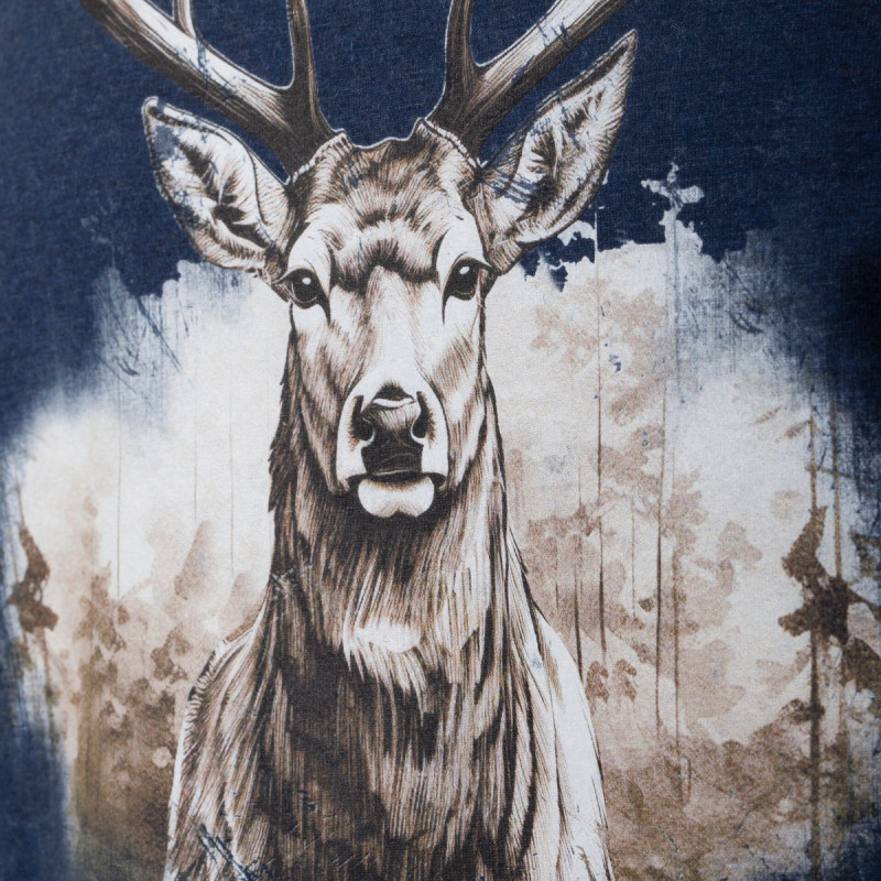 Pánské tričko Almgwand OBERALM  - tmavě modrá