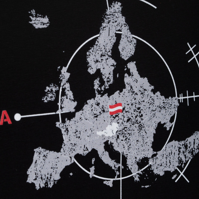 Pánské tričko Almgwand OBERSEEALM  - černá