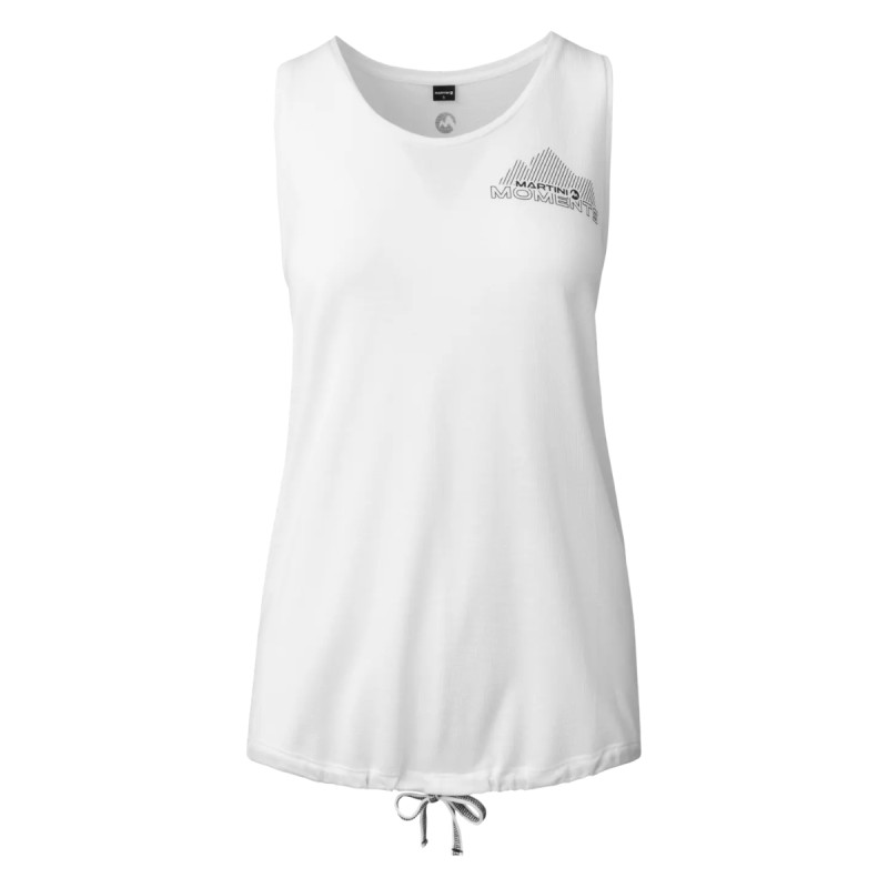 Dámske turistické tielko Martini Sportswear VIA  - biela