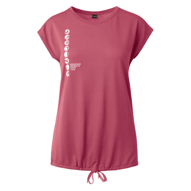 Dámske turistické funkčné tričko Martini Sportswear VIA  - ružová