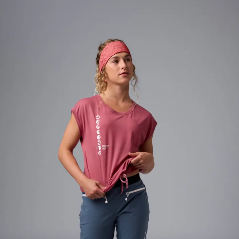 Dámske turistické funkčné tričko Martini Sportswear VIA  - ružová