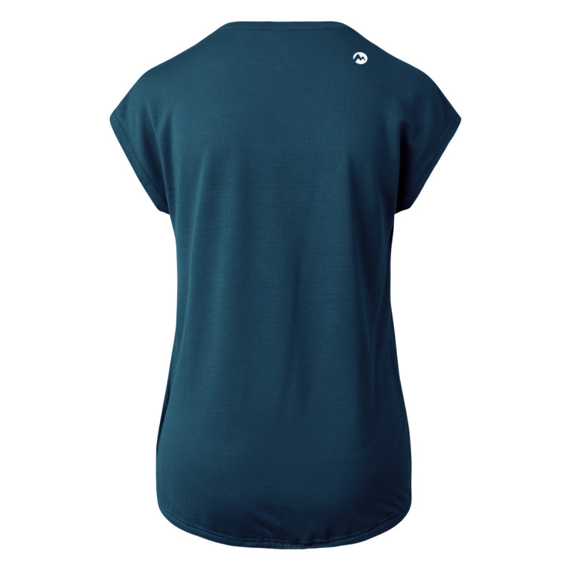 Dámske turistické funkčné tričko Martini Sportswear VIA  - petrolejová