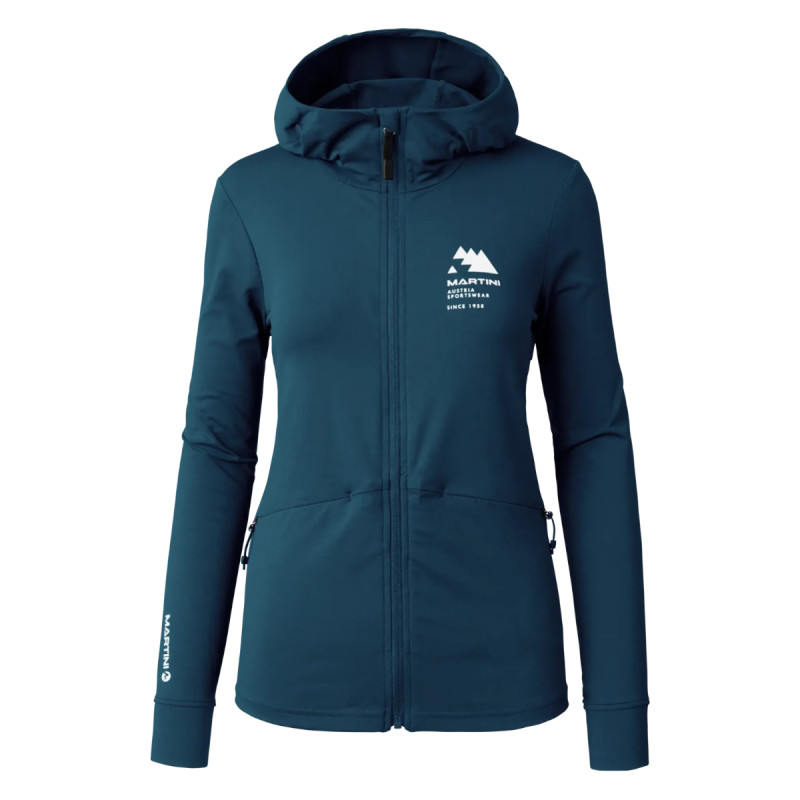 Dámska mikina Martini Sportswear SUNRISE  - petrolejová