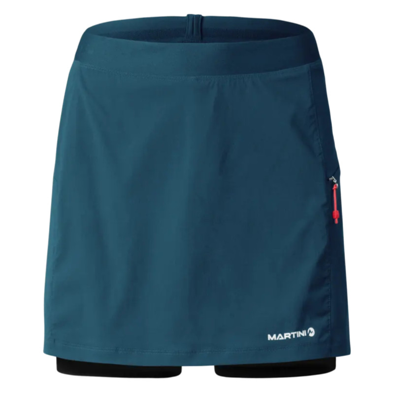 Dámska turistické sukňa Martini Sportswear ALPMATE  - petrolejová