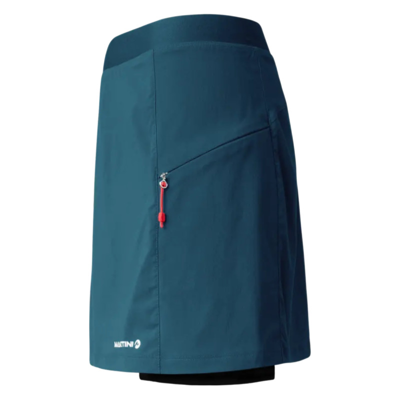 Dámska turistické sukňa Martini Sportswear ALPMATE  - petrolejová