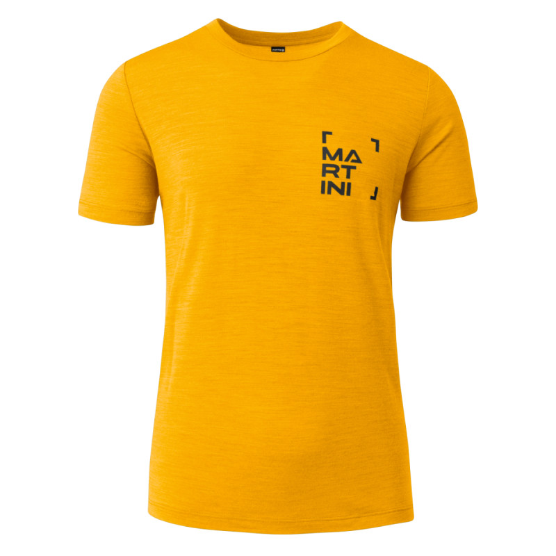 Pánské turistické funkční tričko Martini Sportswear TREKTECH  - žlutá