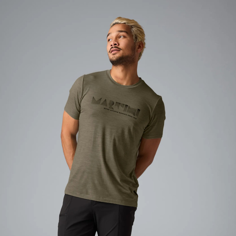 Pánské turistické funkční tričko Martini Sportswear ALPMATE  - černá