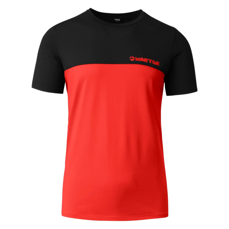 Pánské turistické funkční tričko Martini Sportswear HIGHVENTURE  - červená