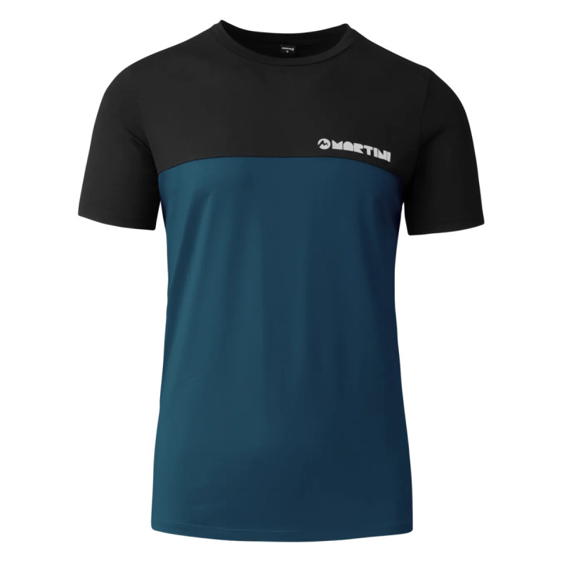 Pánske turistické funkčné tričko Martini Sportswear HIGHVENTURE  - petrolejová