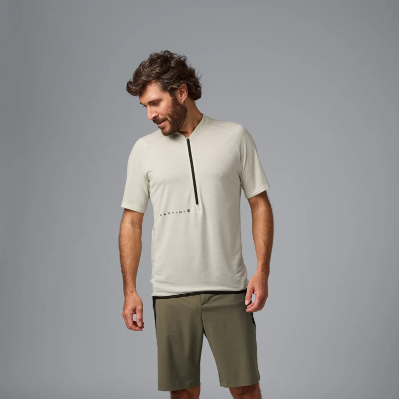 Pánsky cyklistický dres Martini Sportswear FLOWTRAIL  - čierna