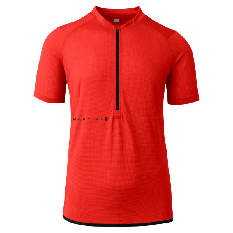 Pánsky cyklistický dres Martini Sportswear FLOWTRAIL  - červená