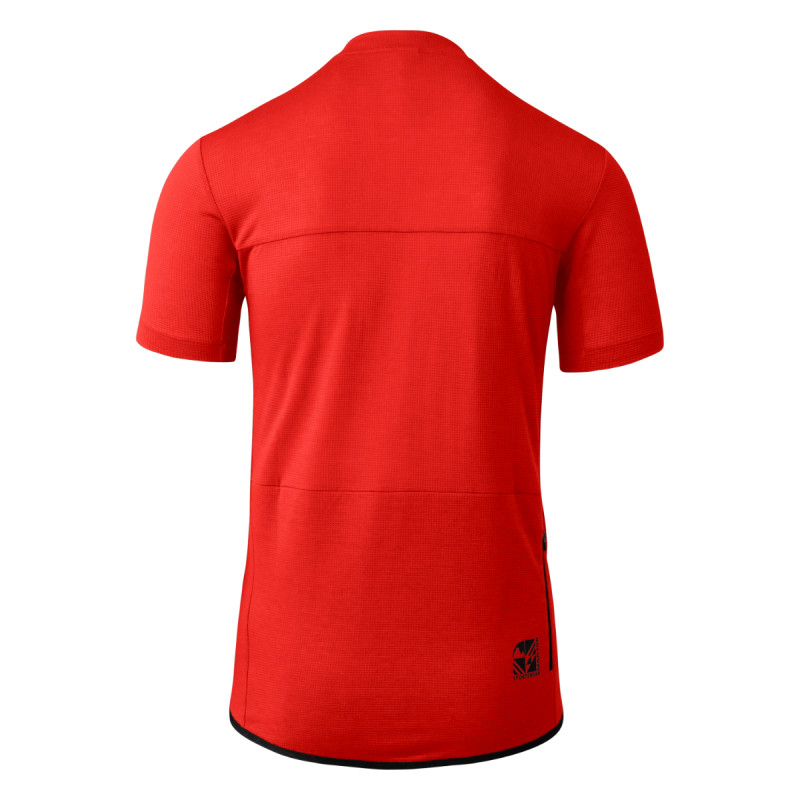 Pánsky cyklistický dres Martini Sportswear FLOWTRAIL  - červená