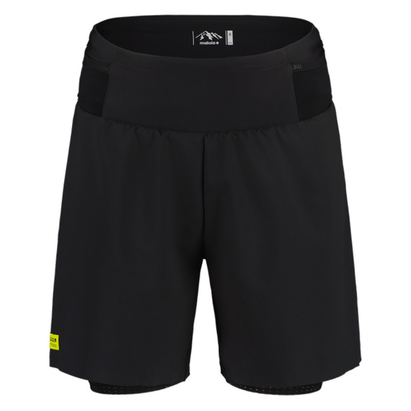 Dámske bežecké kraťasy Maloja CHANALM.  - čierna