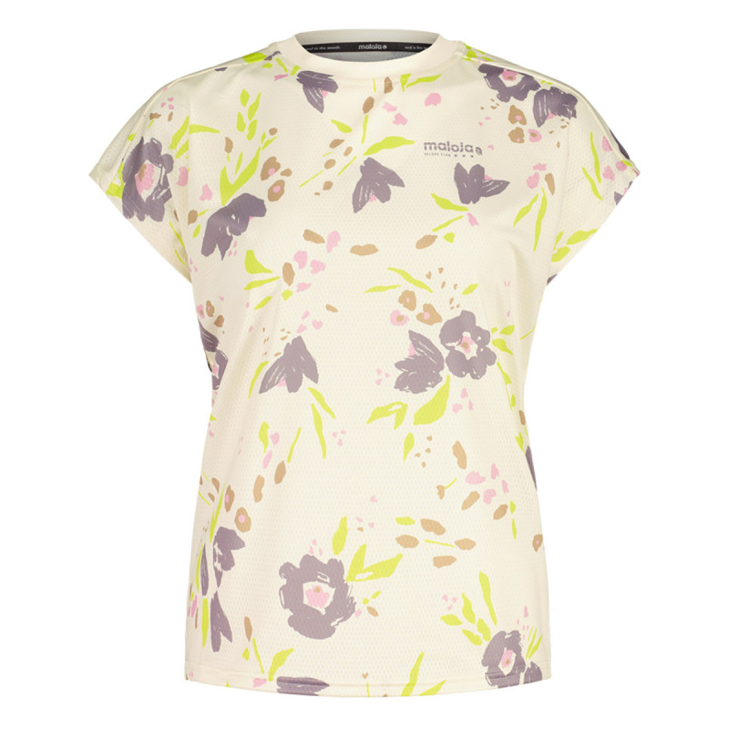 Dámsky cyklistický dres Maloja VILSAM. ALLMOUNTAIN TOP  - biela