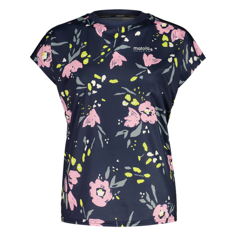 Dámsky cyklistický dres Maloja VILSAM. ALLMOUNTAIN TOP  - tmavo modrá