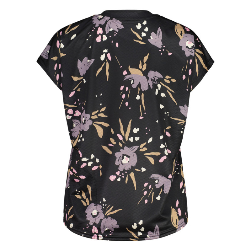 Dámsky cyklistický dres Maloja VILSAM. ALLMOUNTAIN TOP  - čierna