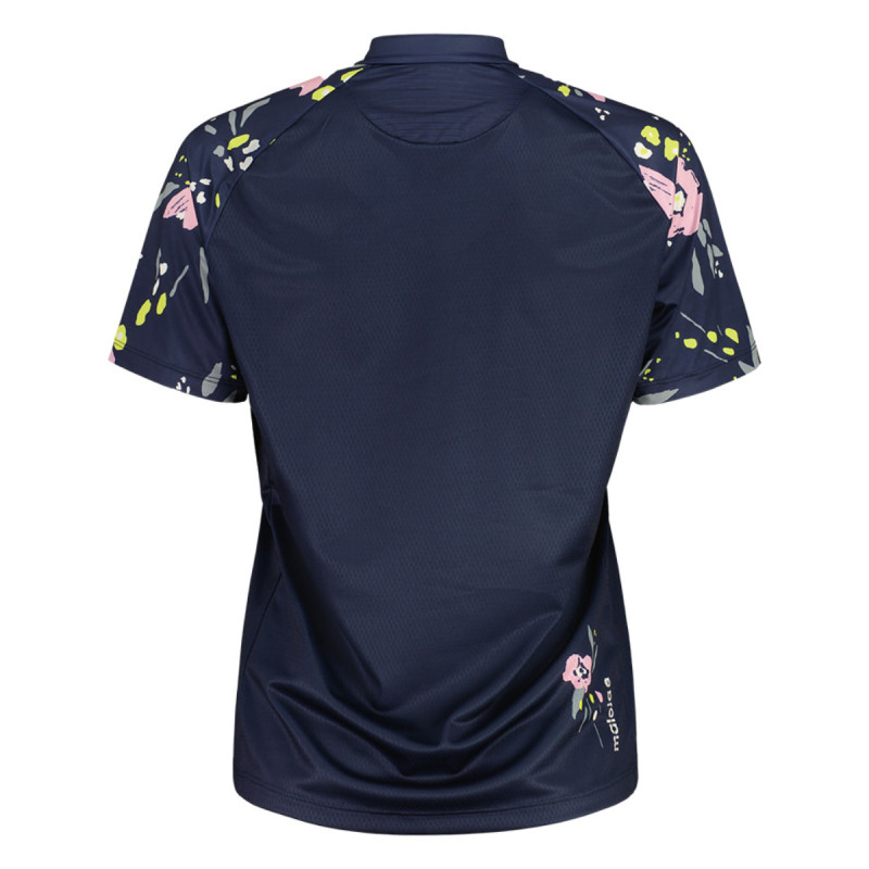 Dámsky cyklistický dres Maloja VILSAM. ALLMOUNTAIN 1/2  - tmavo modrá